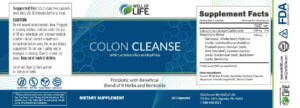Colon Cleanse - Supplement Facts