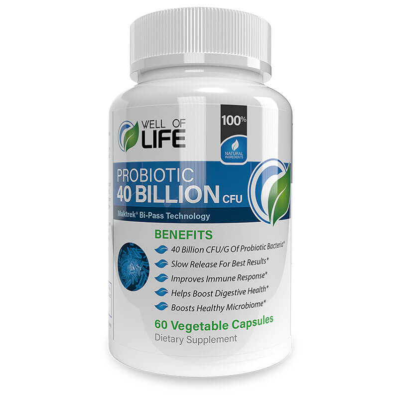The Well of Life's Probiotic 40-Billion Probiotic Supplement