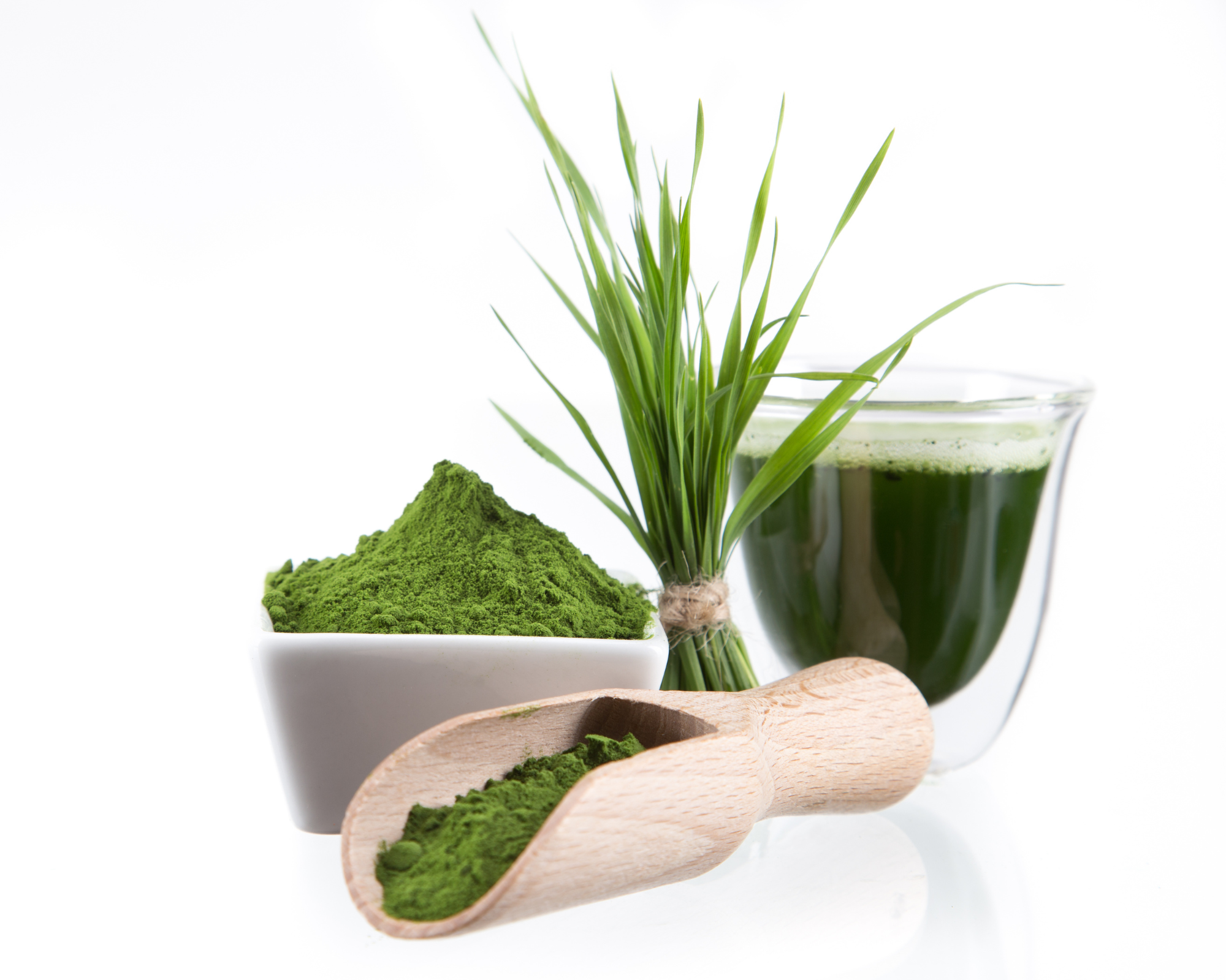 Chlorella is a type of fresh water green algae known to improve the detoxification process and to boost immunity.