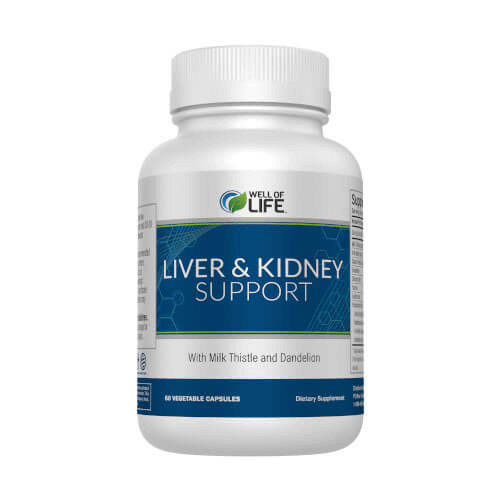The Well of Life's Liver & Kidney support supplement.