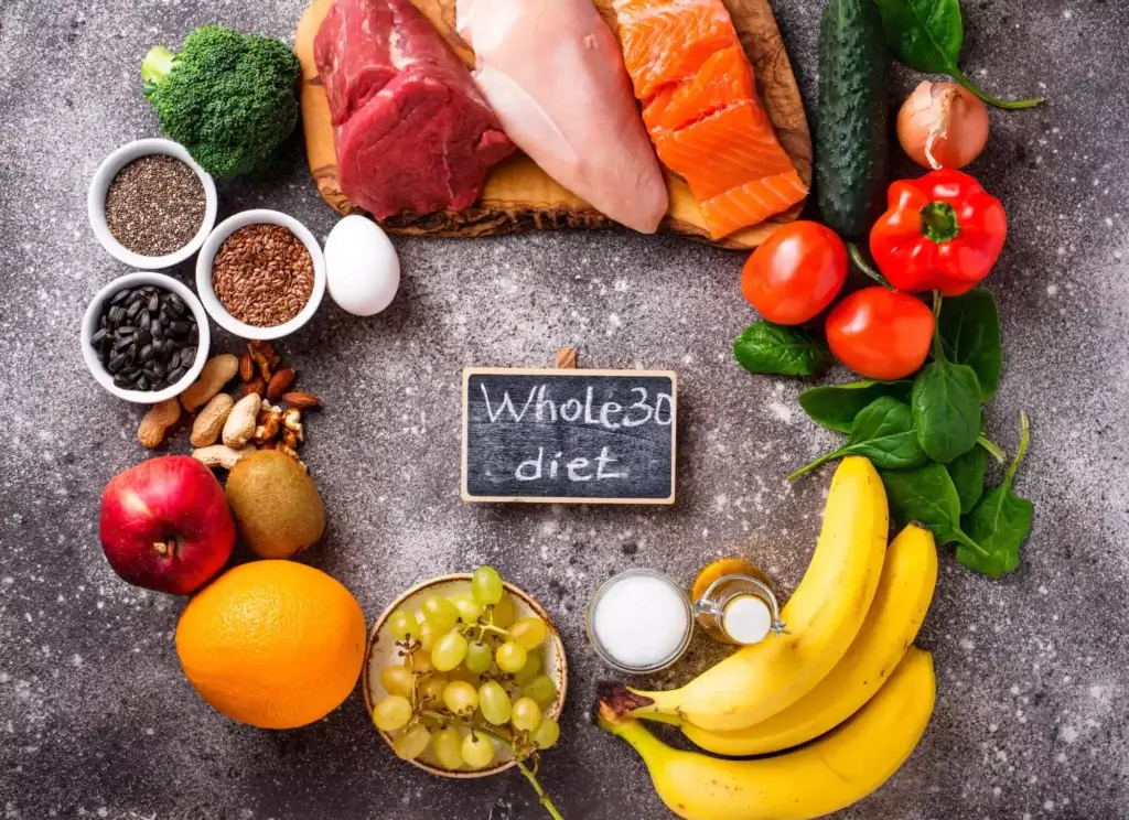 The Whole30-day challenge is based on healthy eating of whole foods.